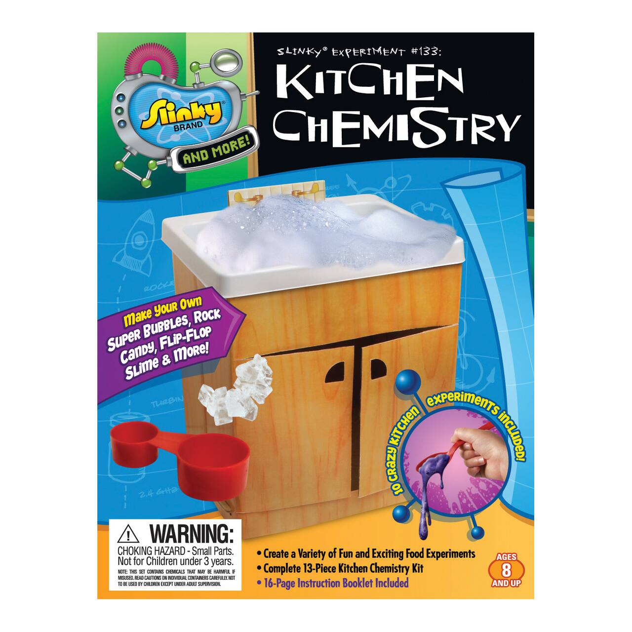 Slinky Science Kit - Kitchen Chemistry Mini Lab